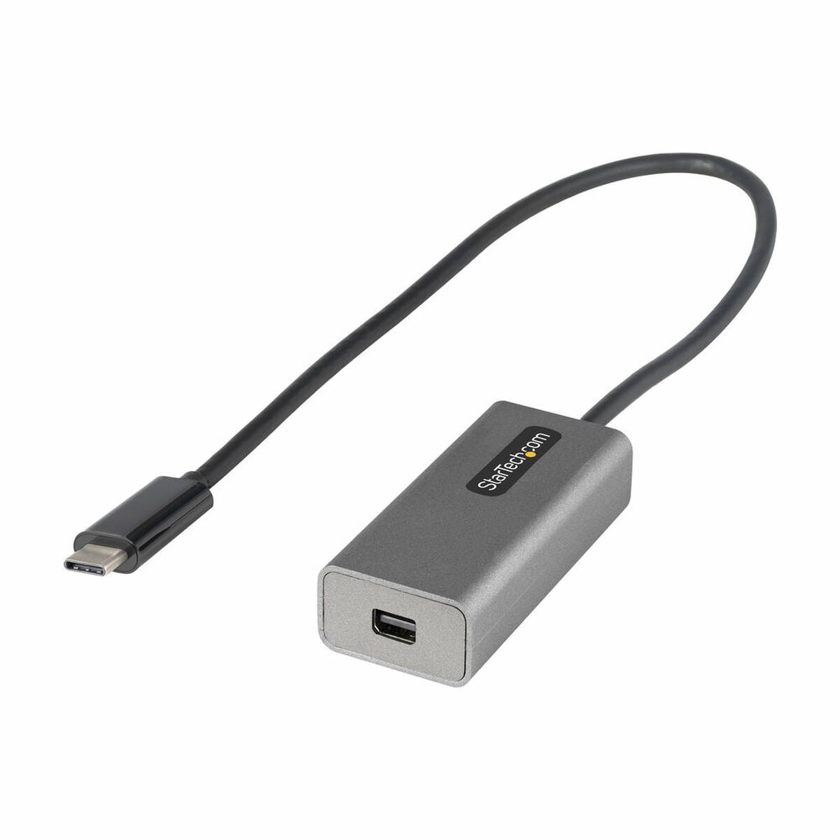 Adapter USB-C Startechcom 4K 60Hz Mini DisplayPort kabel 30cm czarno-szary