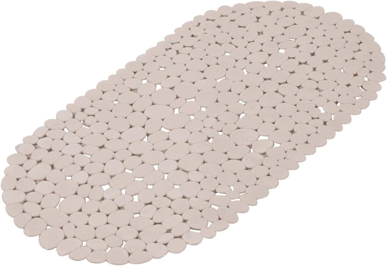 Dywanik łazienkowy Pebble Design 66 x 34 x 1 cm Taupe