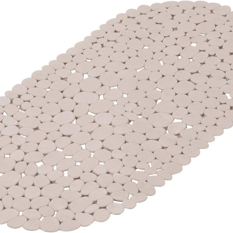 Dywanik łazienkowy Pebble Design 66 x 34 x 1 cm Taupe
