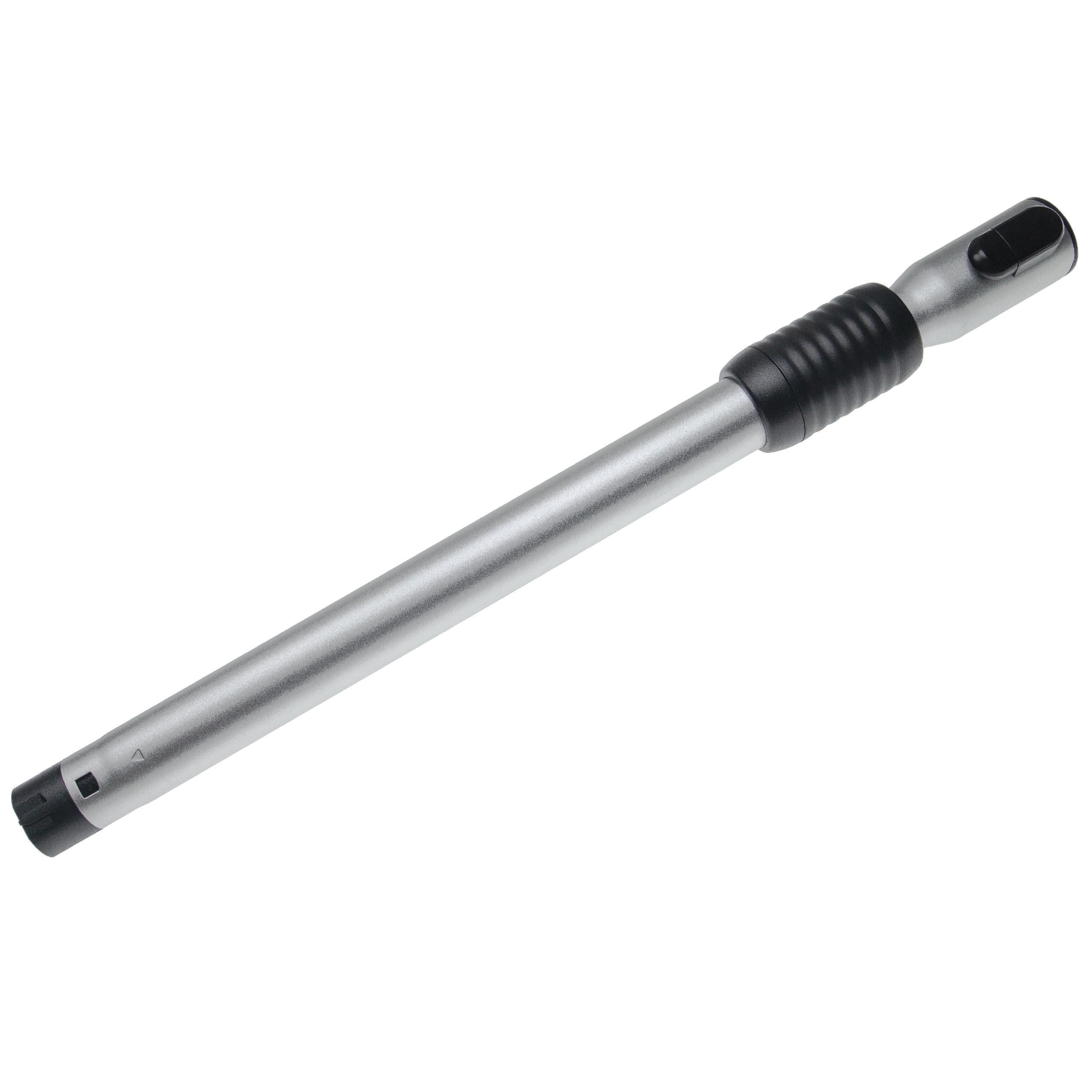 Support Mural Tuyau Aspirateur Vhbw - Pour Tubes 32/35mm - Fixation Sans Perçage - Noir