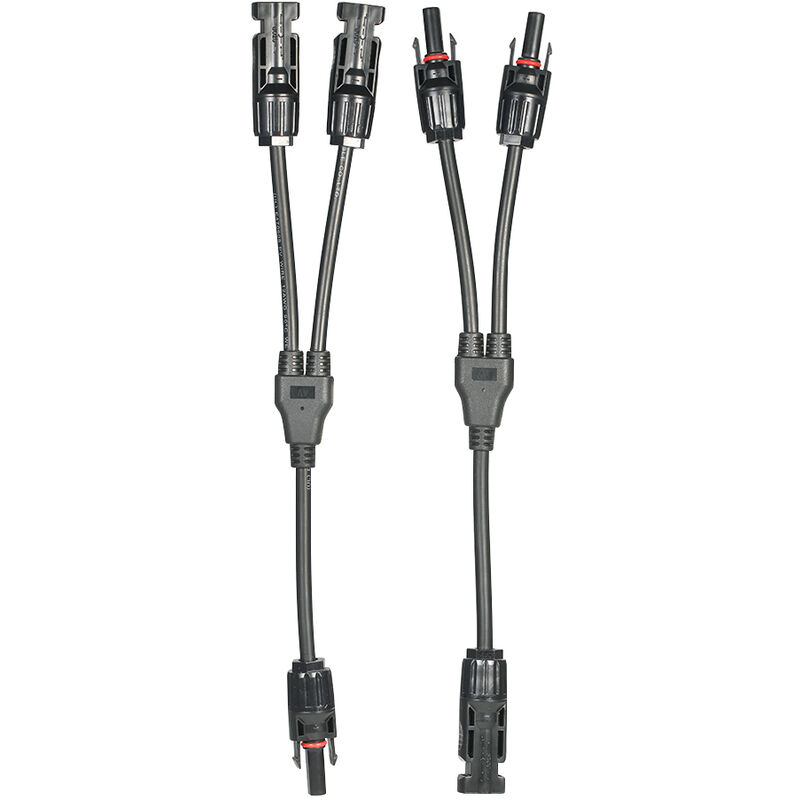 Dongge Connecteur Solaire - Branche En Y - Adaptateur Parallèle - Câble