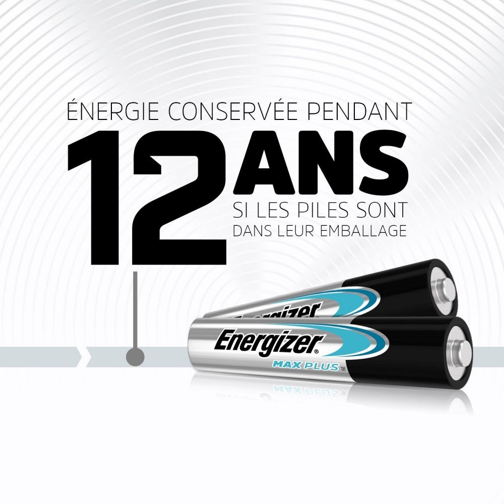 Pile alcaline Max Plus AAA x 4 notre pile alcaline qui dure le plus longtemps - 5
