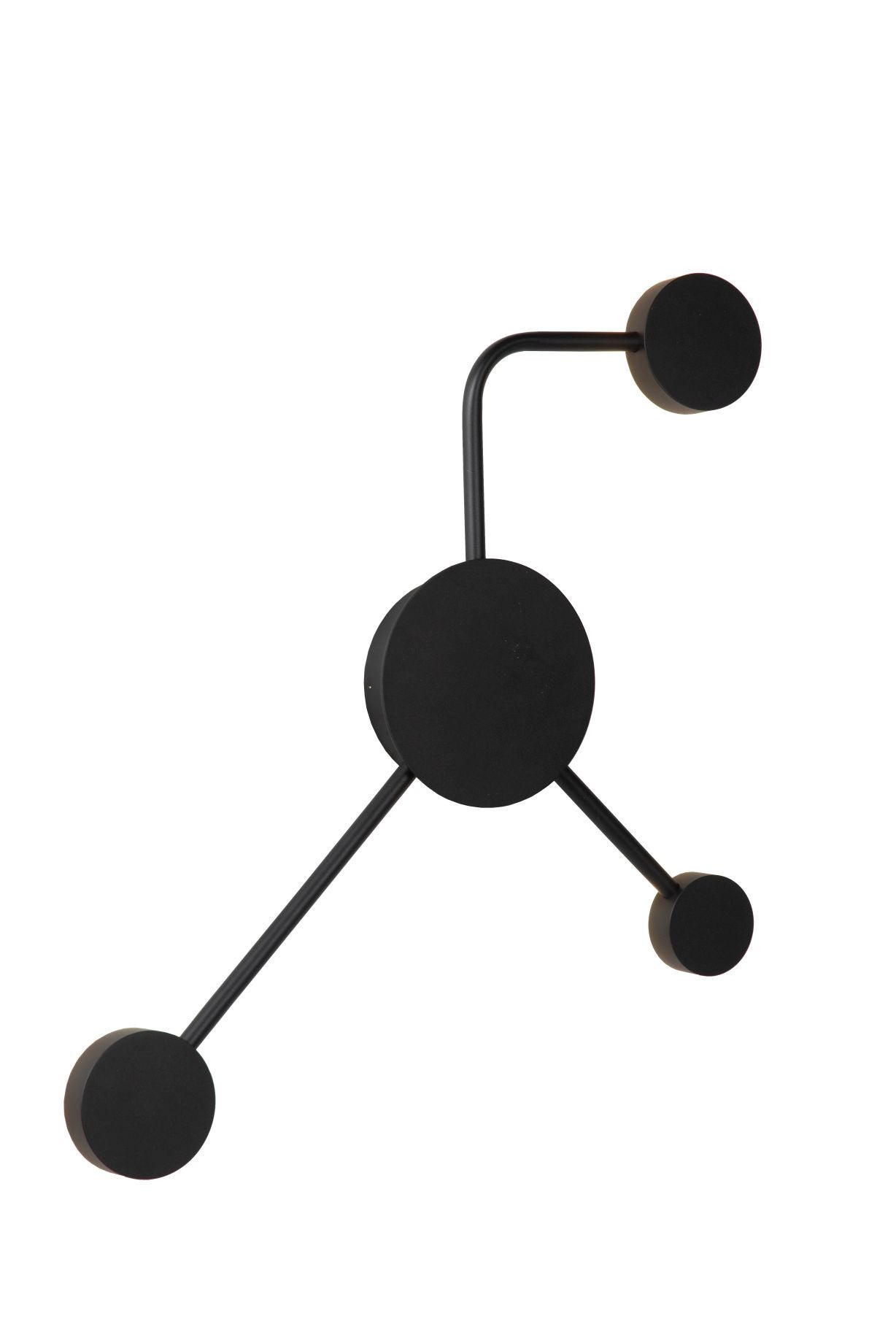 Kinkiet ścienny Jayden czarny LED 10W 3000K 1080lm wym: 52 x 20 x 41 cm aluminium IP20 Lucide