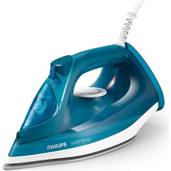 Philips Plancha - Dst3040/70 - De Vapor Con Sistema Antical Integrado - 40Gr/Min Vapor Continuo - 2400W - Azul - Imagen 3