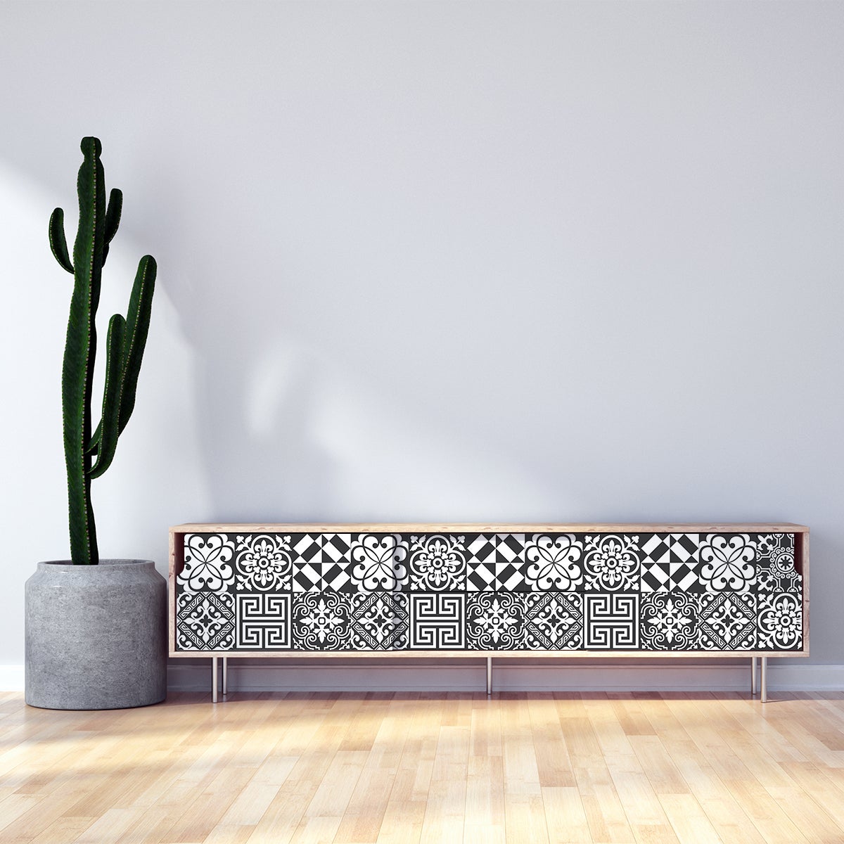 24 adesivi piastrelle di cemento mobili nitcha - Sticker adesivo - adesivi murali - 24stickers20x20cm - 3