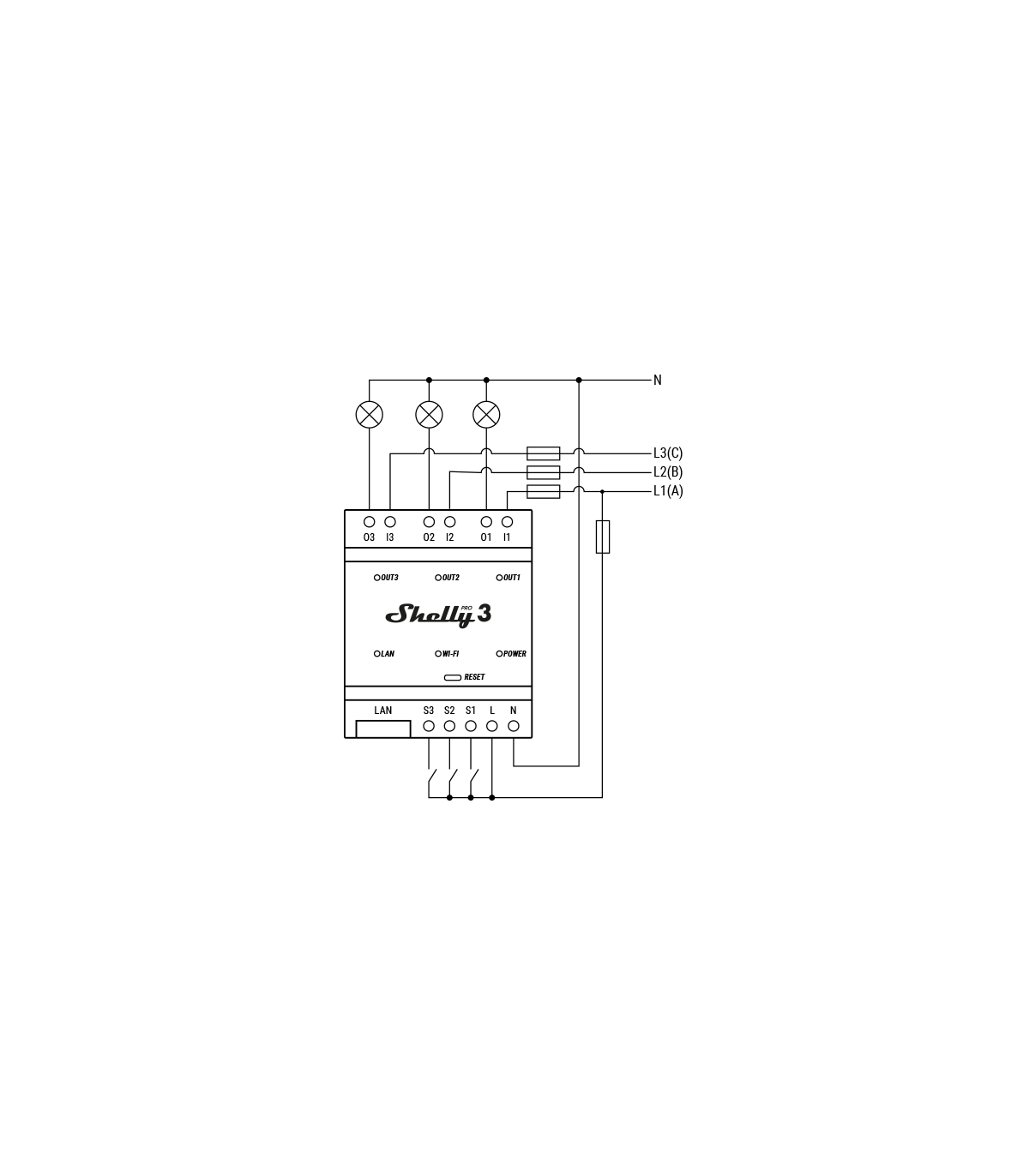 Shelly Módulo De Automatización Pro 2Pm - Módulo Wifi - Imagen 2