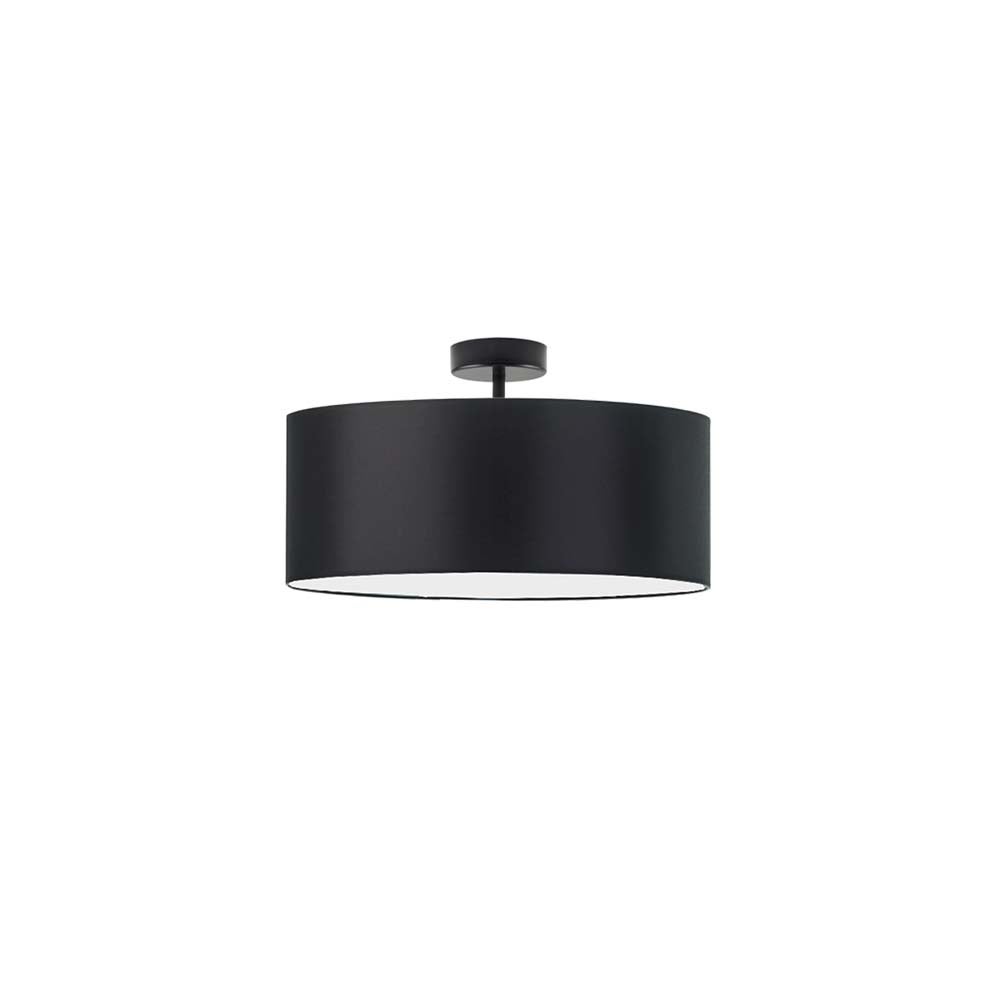 Lampa sufitowa żyrandol plafon z abażurem walec 30 cm BLUES