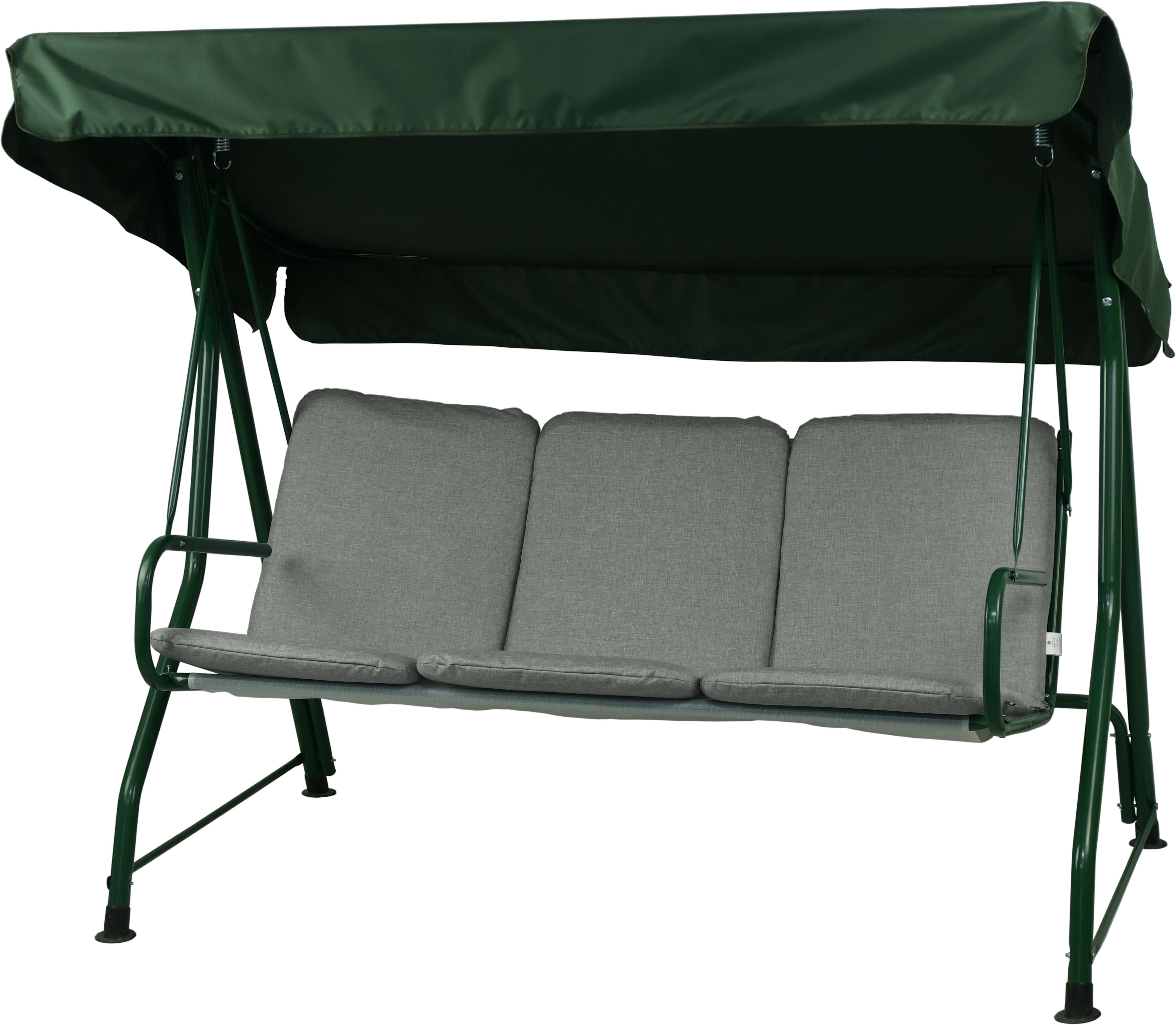 Poduszka na huśtawkę ogrodową AMPO 150 cm szary 1 szt.