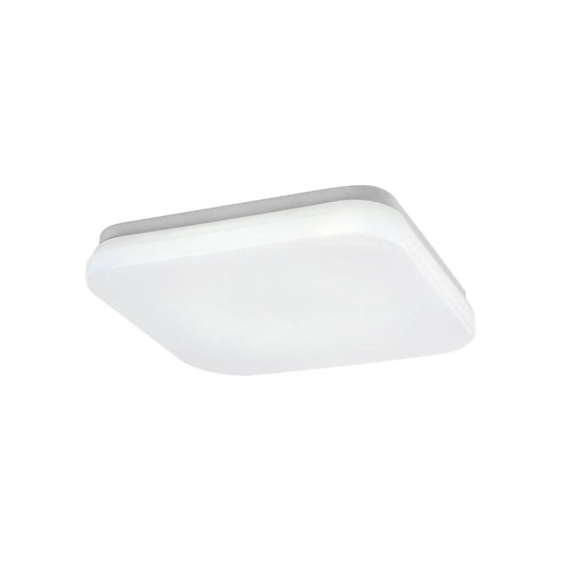 Lampa sufitowa zewnętrzna LOWAR LED 12W Odcienie bieli 750lm biała wym:6x24x24cm IP44 Rabalux