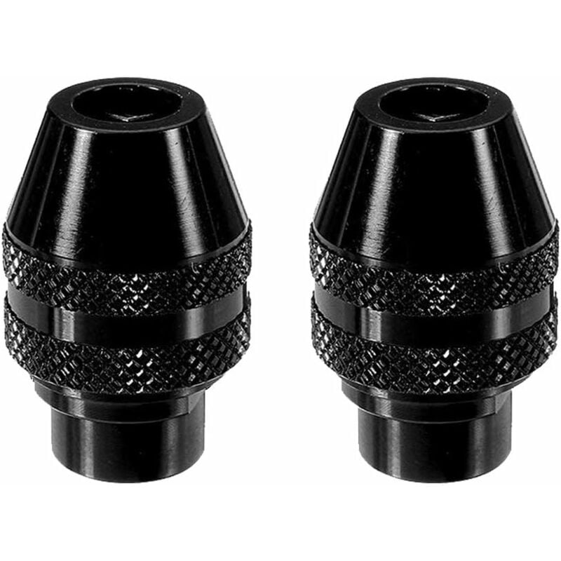 Uchwyt bezkluczykowy do 2 szt. wielofunkcyjnych adapterów do mini wiertarek bezkluczykowych do szlifierek 0,4-3,2 mm