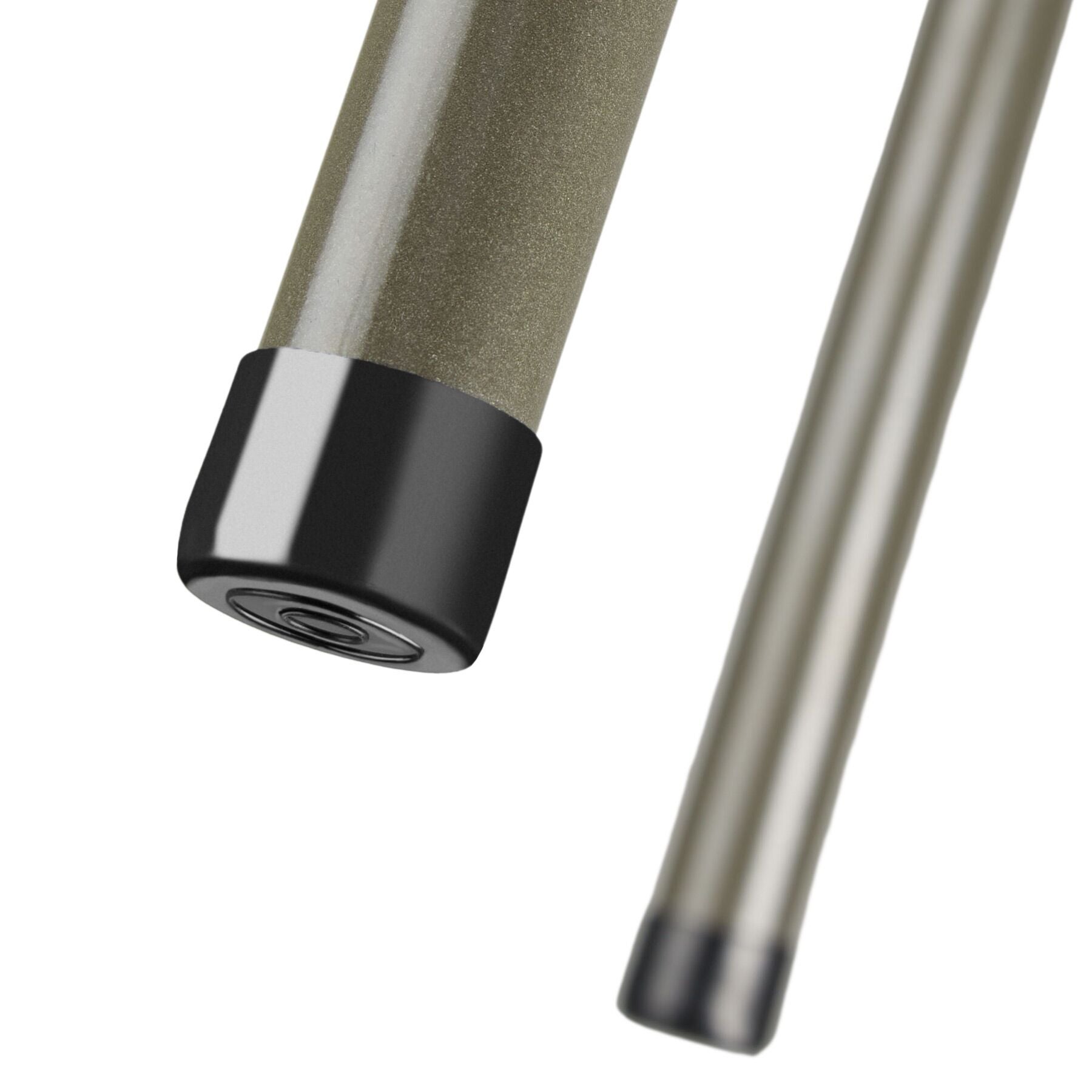 Table à manger de jardin rond en Acier Blanc 2 places - 8