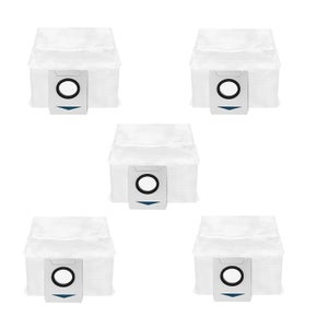 4 Sacs à Poussière Avec Charbon Actif Pour Ecovacs Deebot X8 PRO/X9 PRO/T50 Omni Etc. - Filtration Haute Efficacité