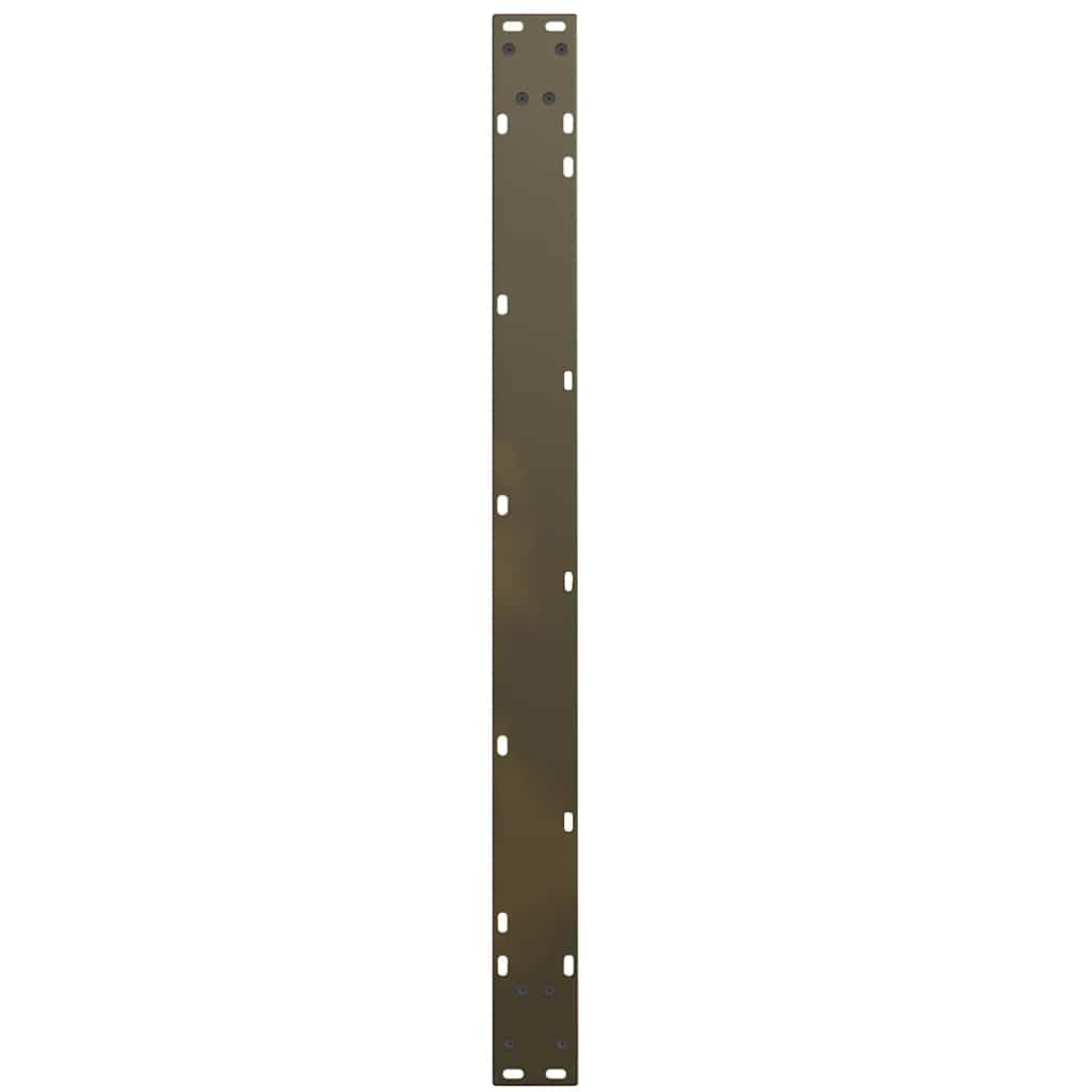 Maison Exclusive - Pieds de table à manger en forme de V, 3 pièces, acier l, 100 x (72-73,3) cm - 7