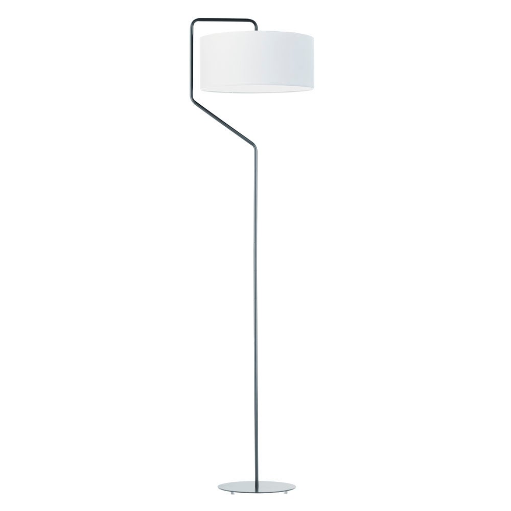 Lampa stojąca podłogowa z abażurem walec MARK