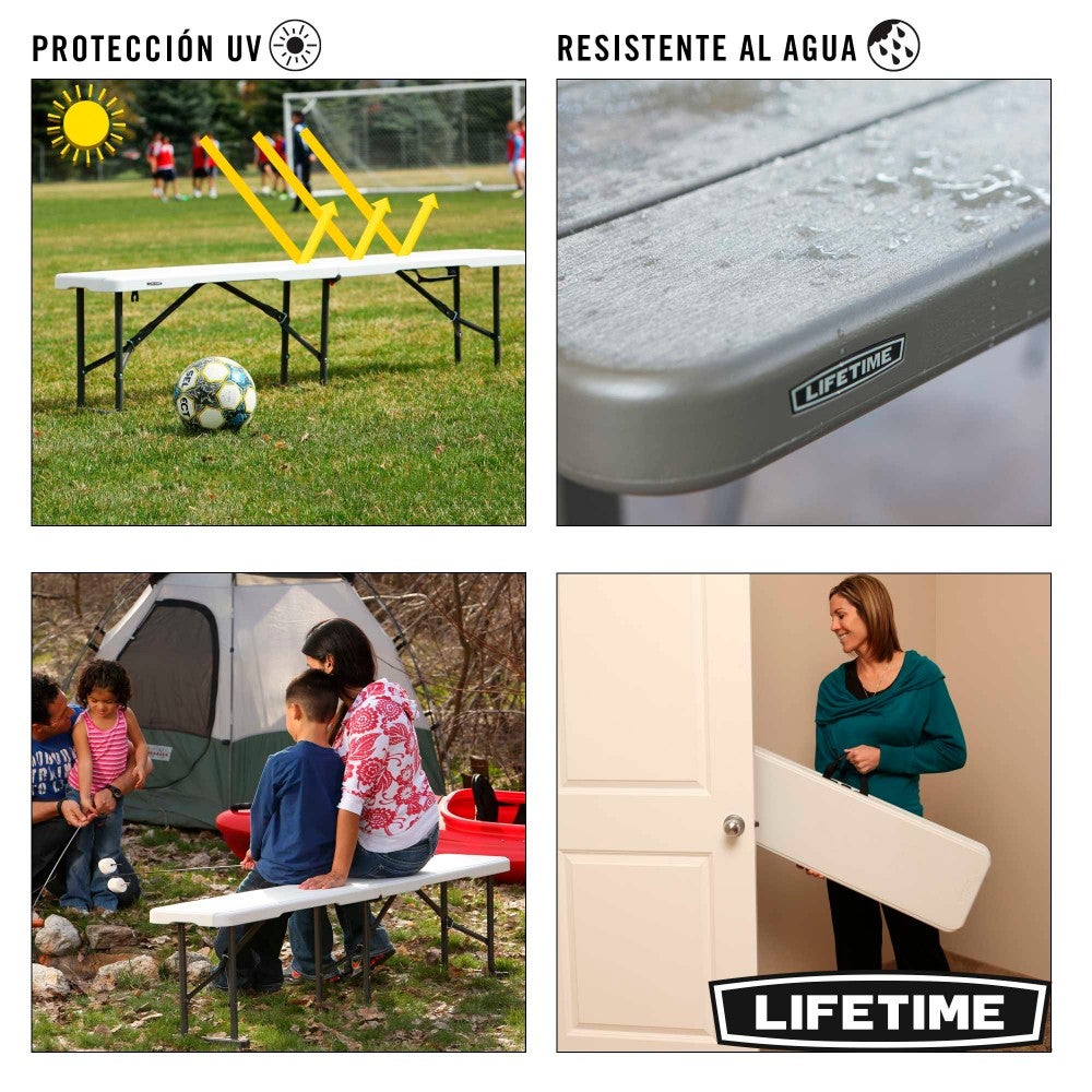 Banc Pliant 1.83m LIFETIME #80305 - 3