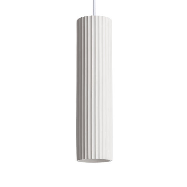Ledkia Lampada a Sospensione Gesso Colum Bianco