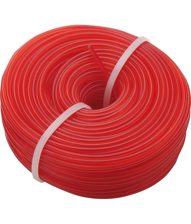 Trade Shop - Filo Decespugliatore In Nylon Bobina Rinforzata Tondo ø 3.5mm X 20 Metri Arancio -