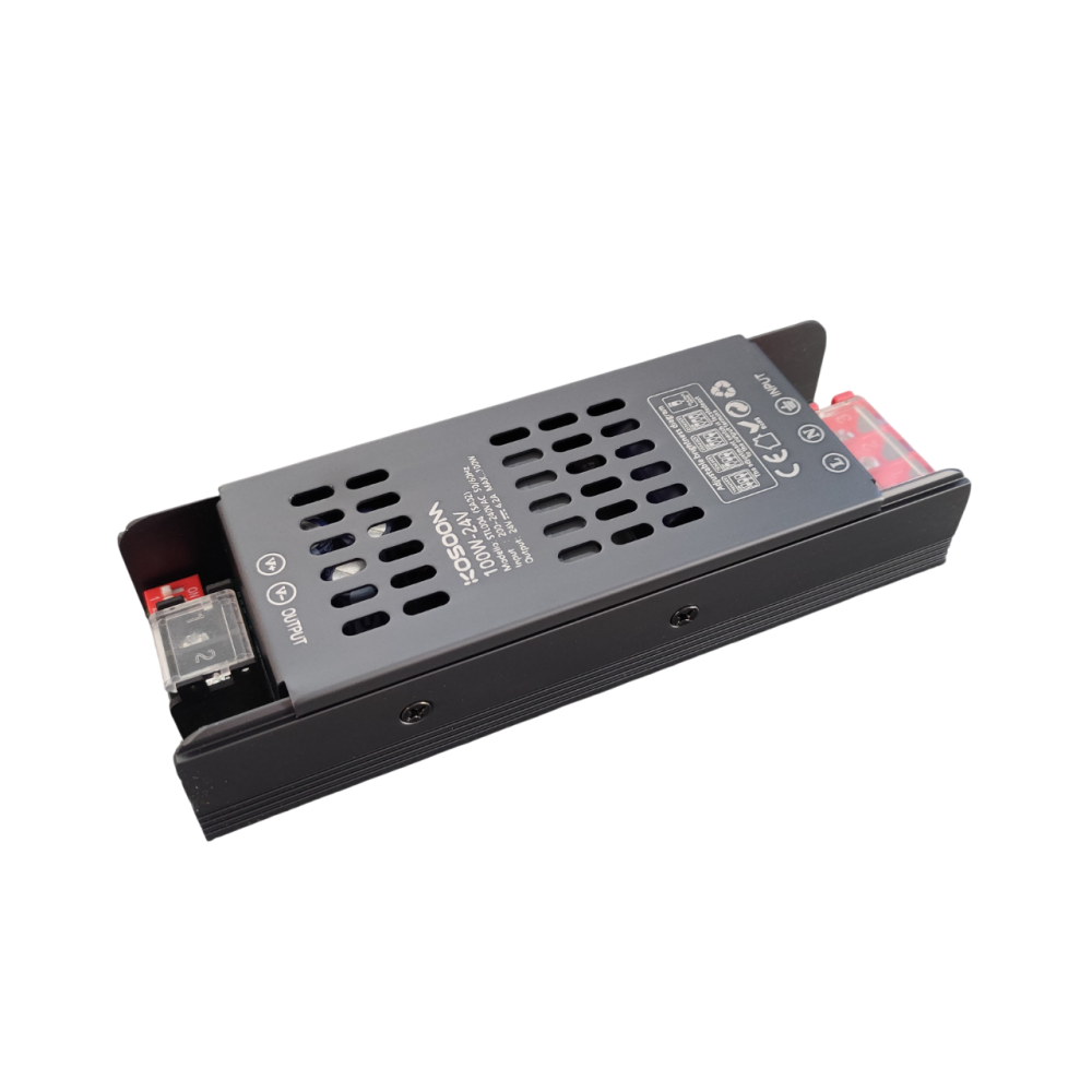 24V 100W ściemnialny zasilacz LED Ultracienki transformator do taśm LED Sterownik LED