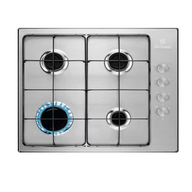 Placa Gas ELECTROLUX KGS6404SX 4f Inox