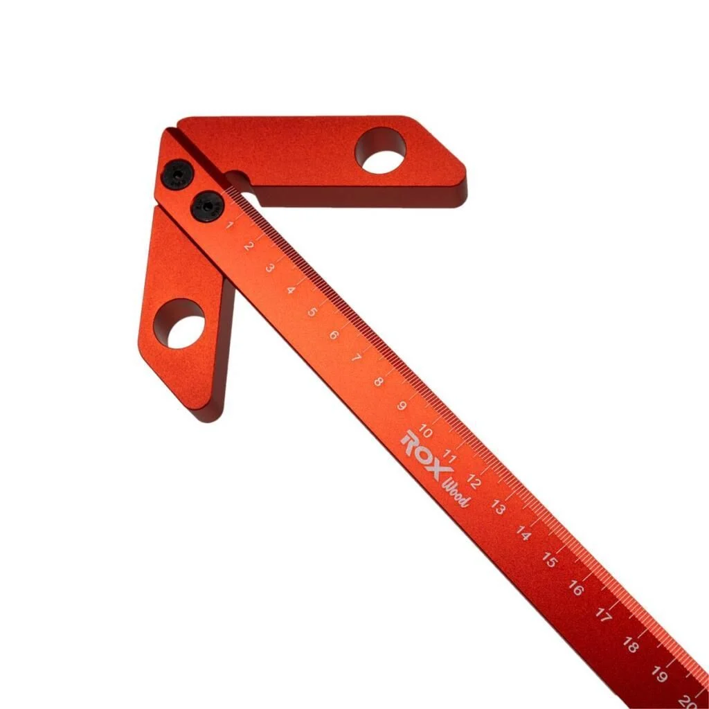 Echer de centrare din aluminiu ROX Wood 153ROX0128, 300 mm