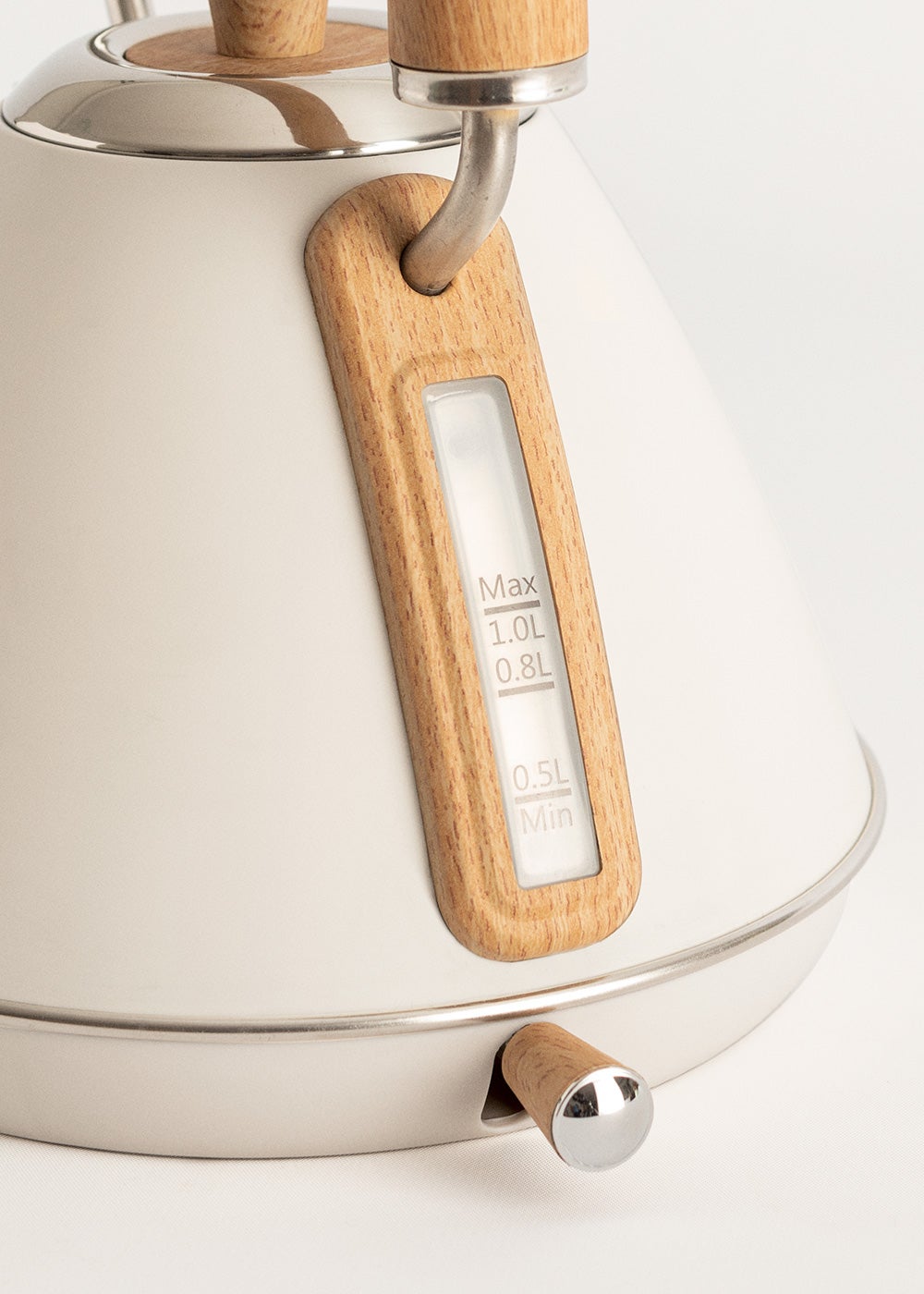 CREATE - Pack grille-pain TOAST RETRO + bouilloire KETTLE RETRO - Blanc cassé - 5