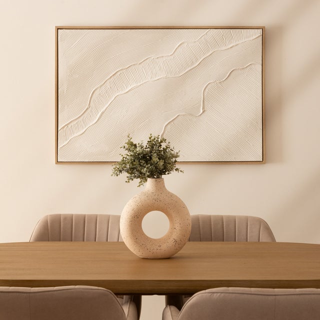 Atmosphera - Kohana bianco 3d appeso alla parete 116x75cm
