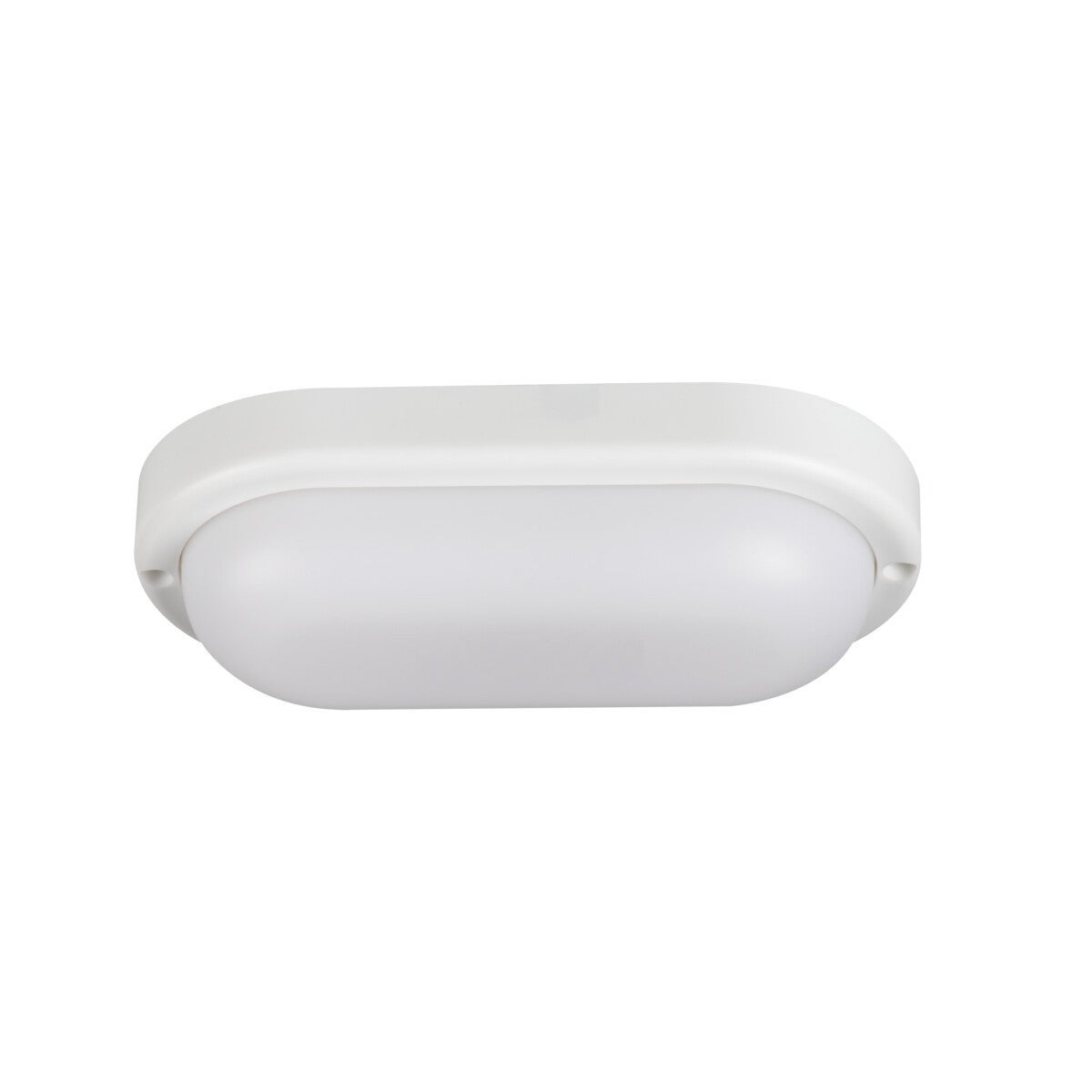 Plafon owalny TOLU LED 6W Neutralna biel 420lm biały wym:3,8x15,8x8,5cm IP54 Miledo