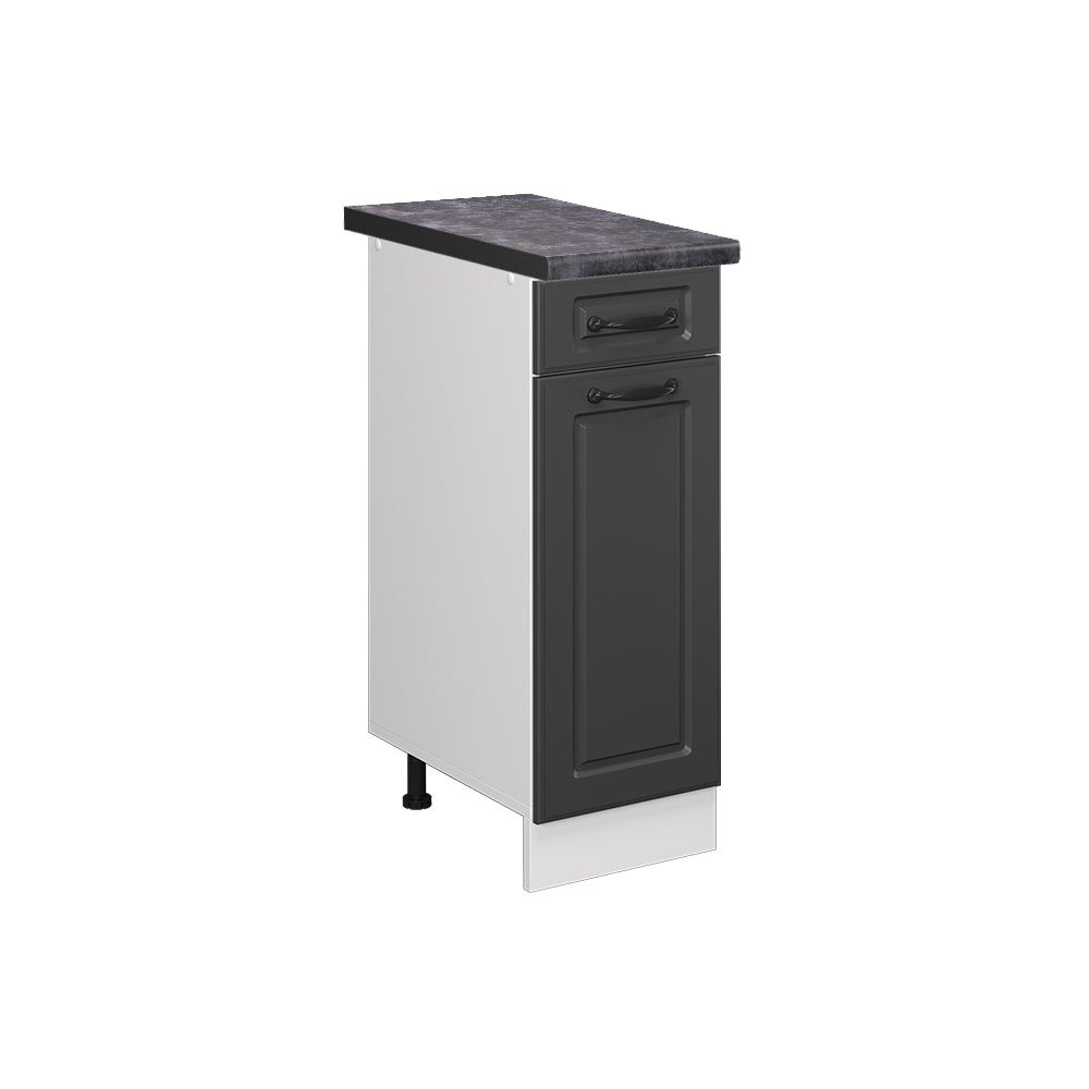 Vicco Szafka dolna do kuchni R-Line, Antracytowy domek wiejski, 30 cm , BP Antracyt