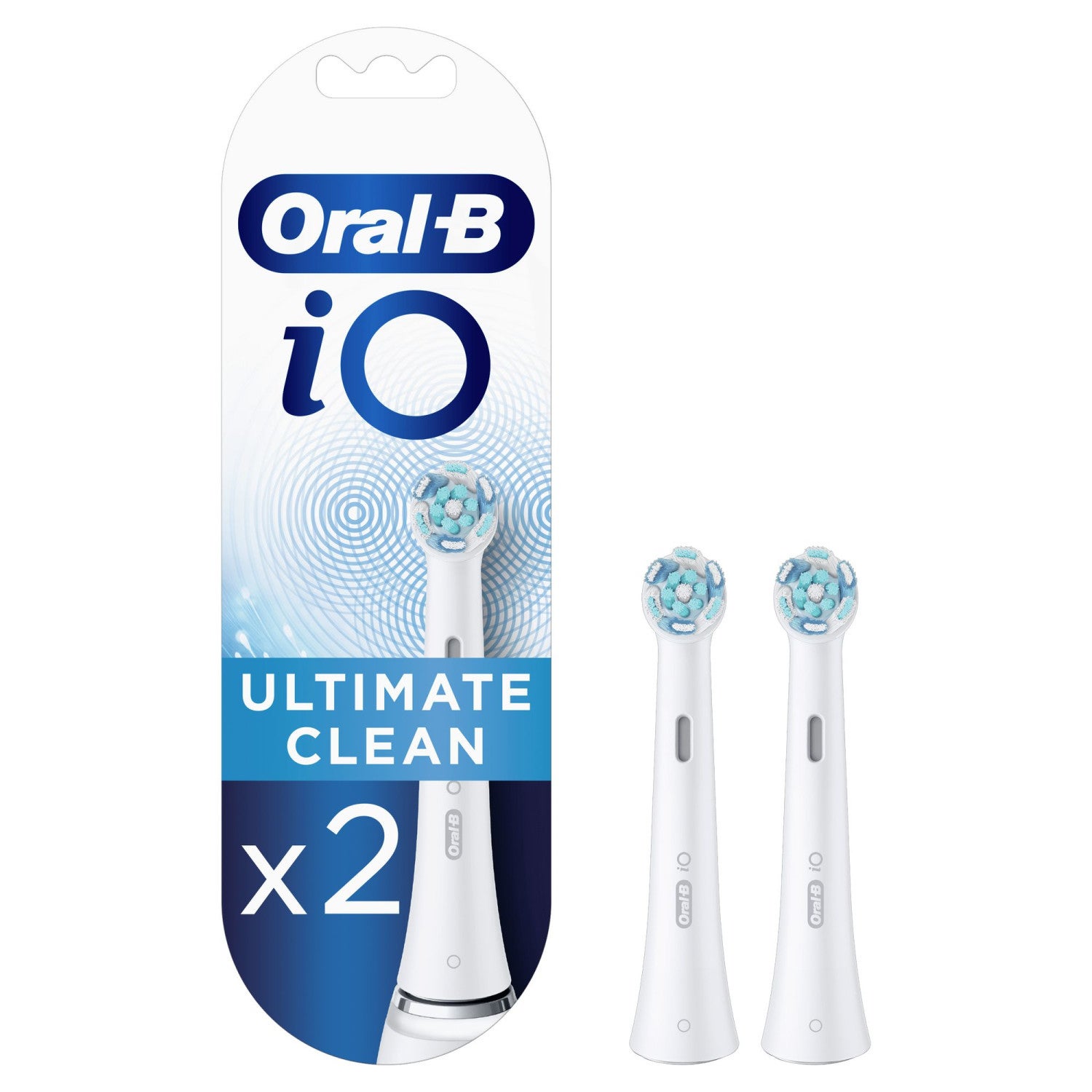Końcówki do szczoteczki Braun Oral-B iO Ultimate Clean usuwanie płytki 2 sztuki