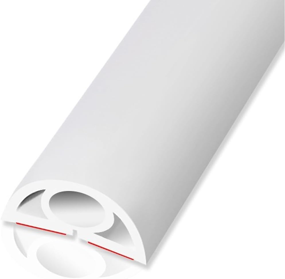 Canaleta para Cables de PVC, Protector de Cables para Piso, Organizador ...