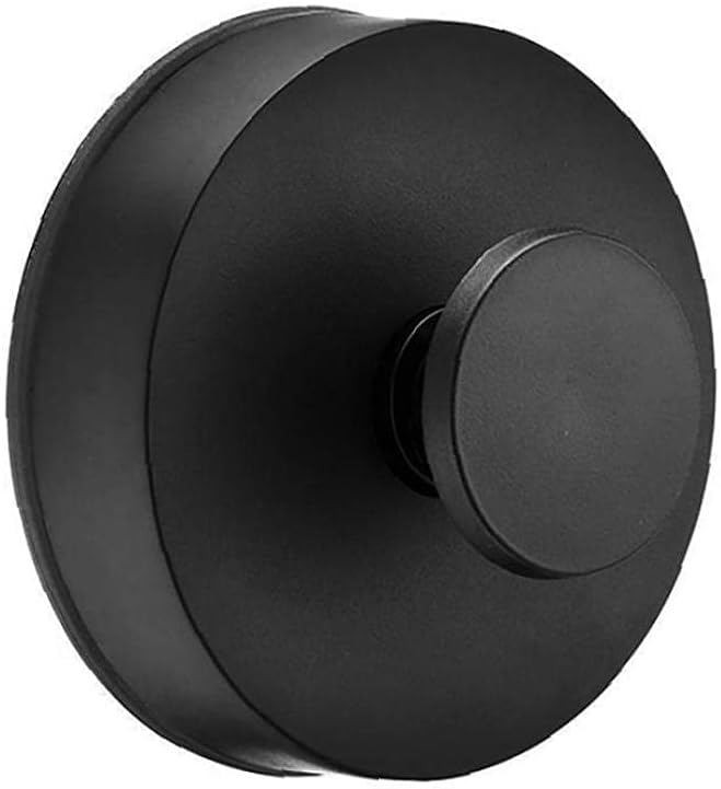 Crochet Mural Vintage Porcelaine Noir - Style MCM, Pour Serviette De Salle De Bain