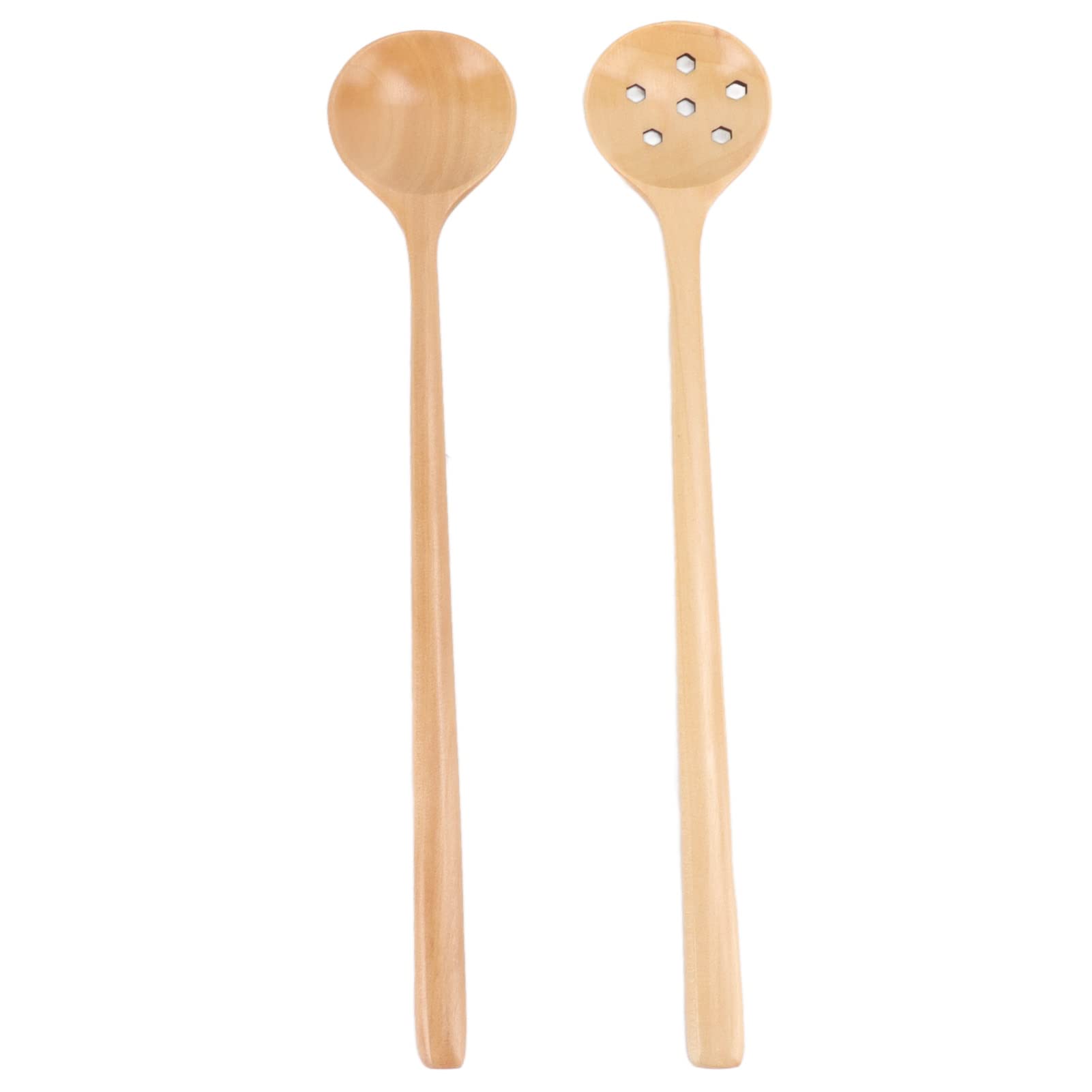 Cucchiai Da Zuppa In Stile Cinese – Legno Fatti A Mano, 2 Pezzi, 17,5 Cm