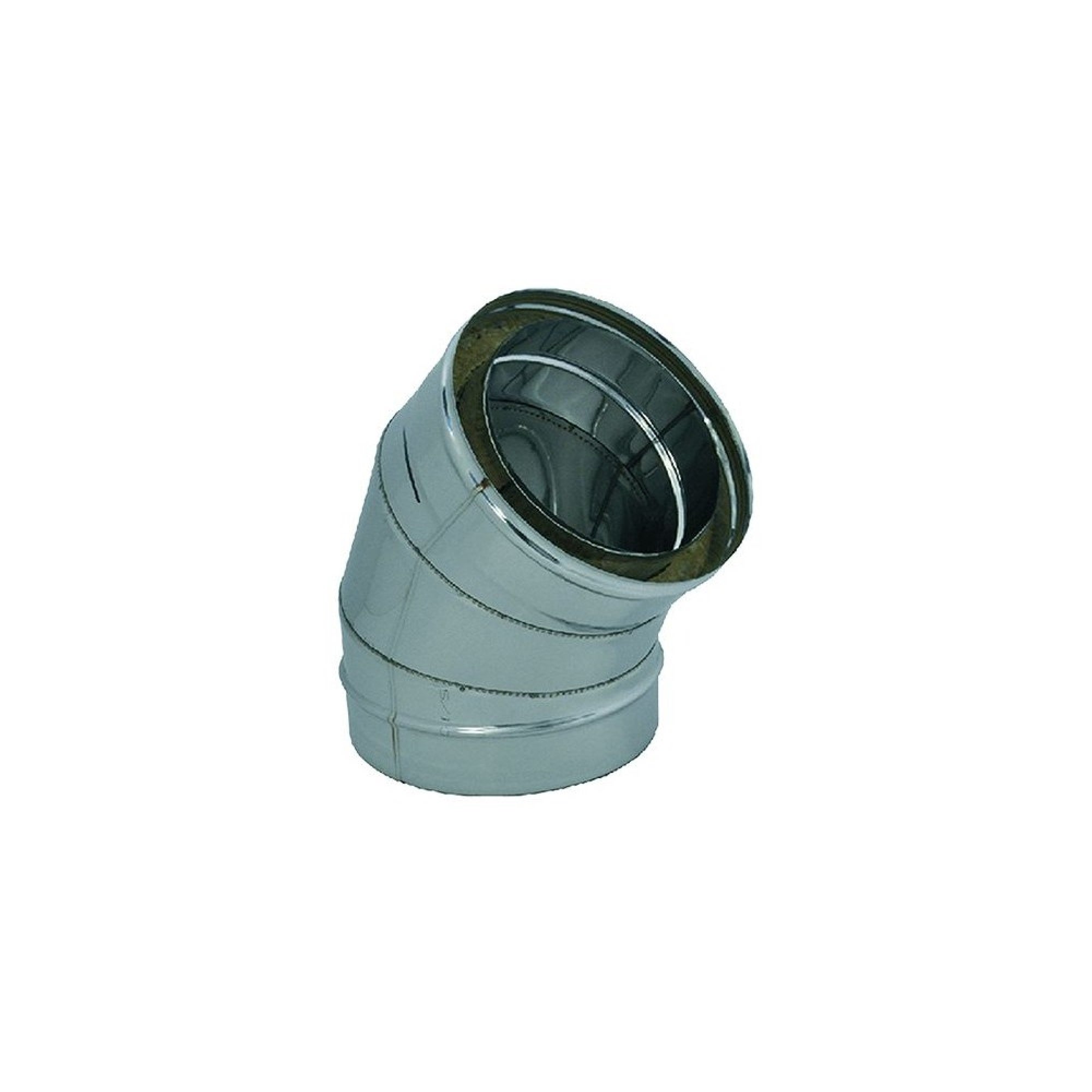Gomito doppia parete a 45° ø cm 25/30 | Leroy Merlin