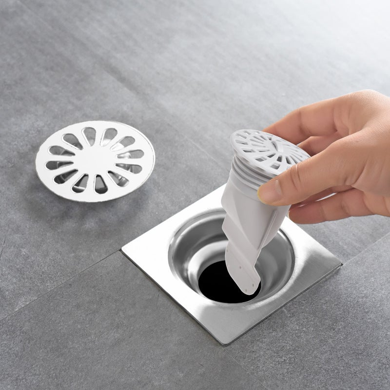 Set 3 Filtri Per Scarico In Silicone – Universali Per Cucina, Lavandino E Doccia, Anti-odore, Facili Da Pulire, Diametro 12 Cm, Colore Bianco