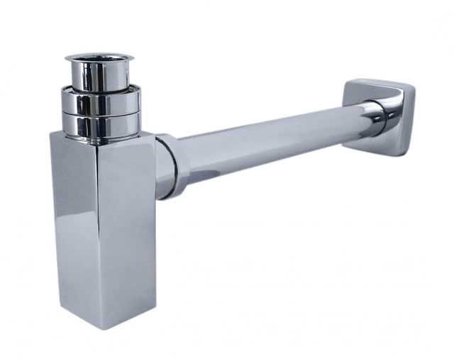 BERNSTEIN - Sifone di design per lavabo - quadrato