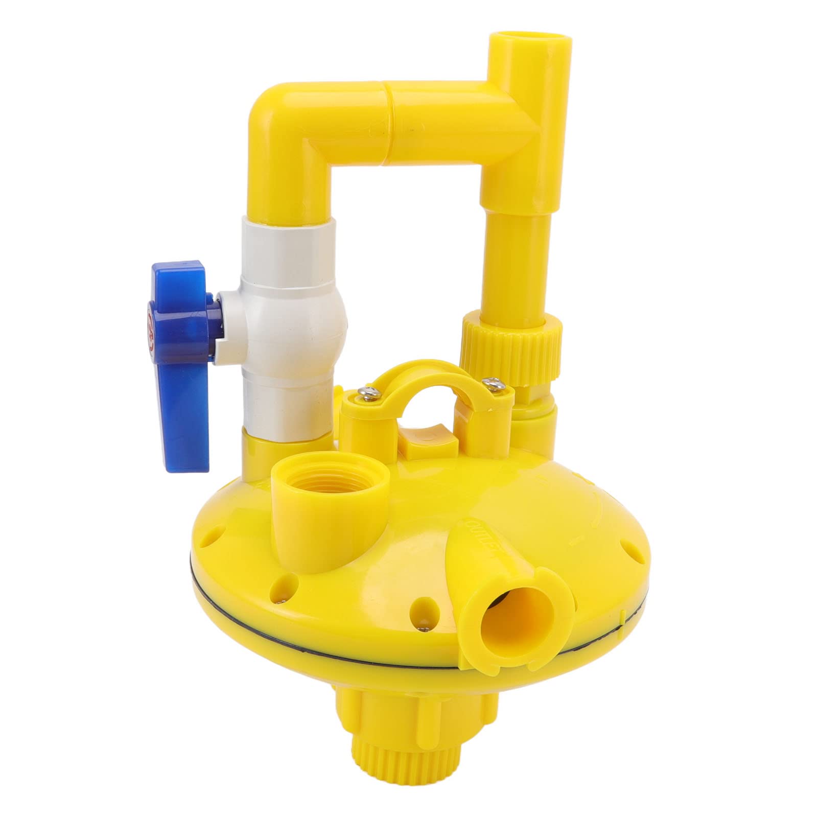 Leader De Pêche à La Traîne 40" - Pression Pivotante 3 Voies, 1 Oz, Hameçon 5/0 - Blanc