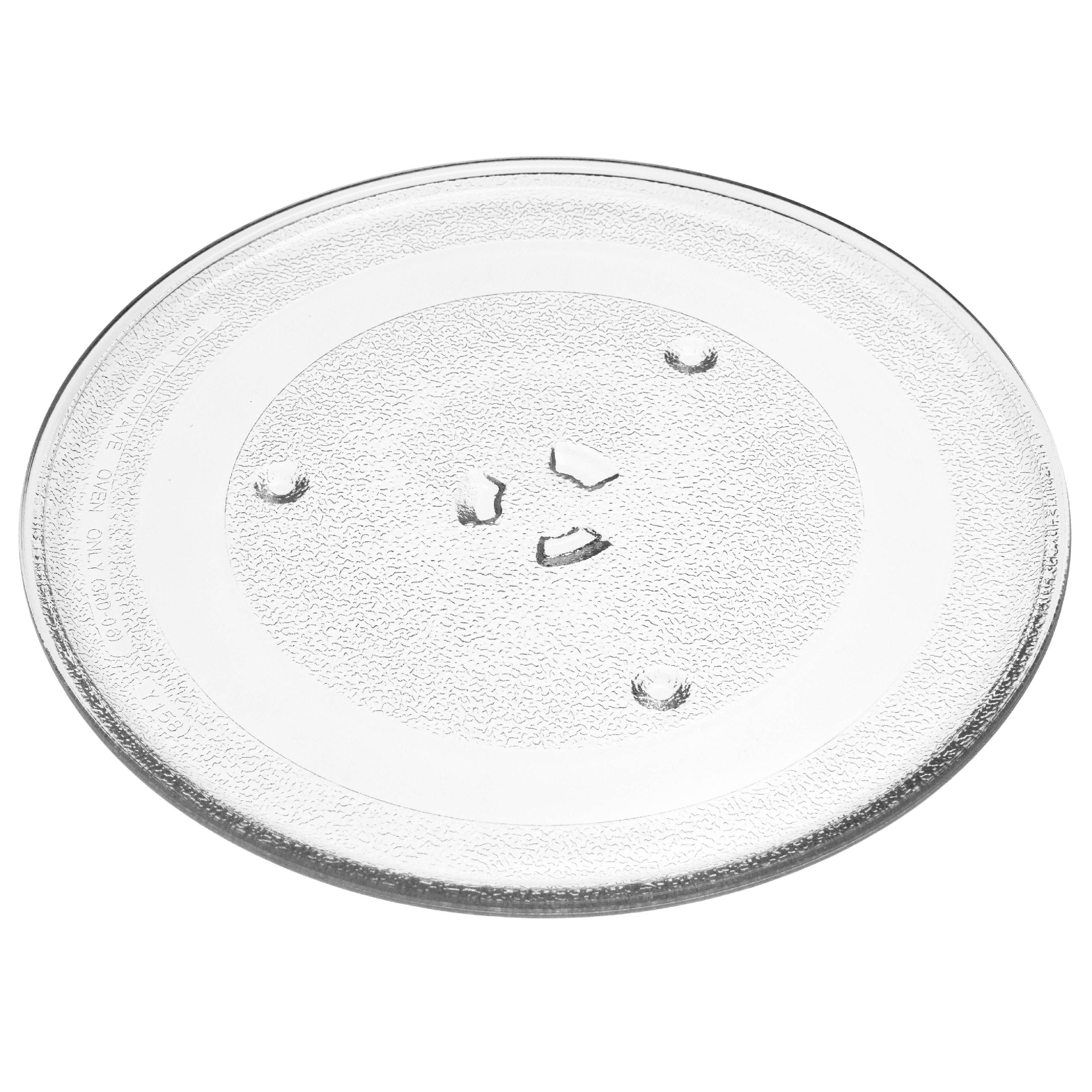 vhbw Plateau tournant compatible avec Samsung MG23F301TAS/OL, MG23F301TAW/BW, MG23F301TAW/EG, MG23F301TCR/EG micro-ondes - 5