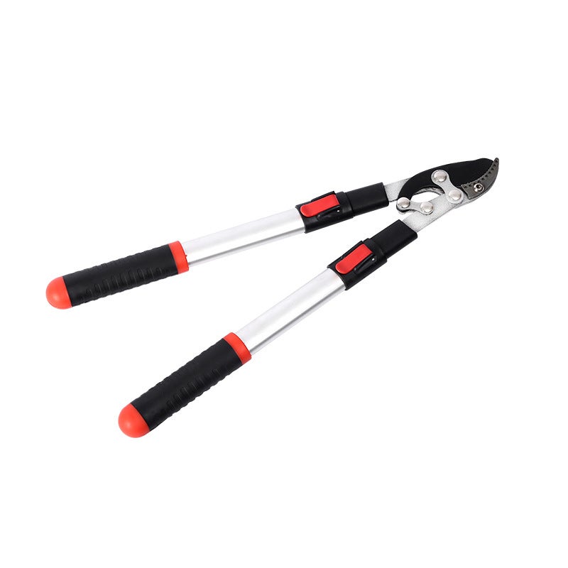 Scie à Élaguer Télescopique 8 M - Longueur Réglable - Avec Sac De Transport - 2 Lames - Pour Travaux D'Élagage Et D'Entretien Des Arbres