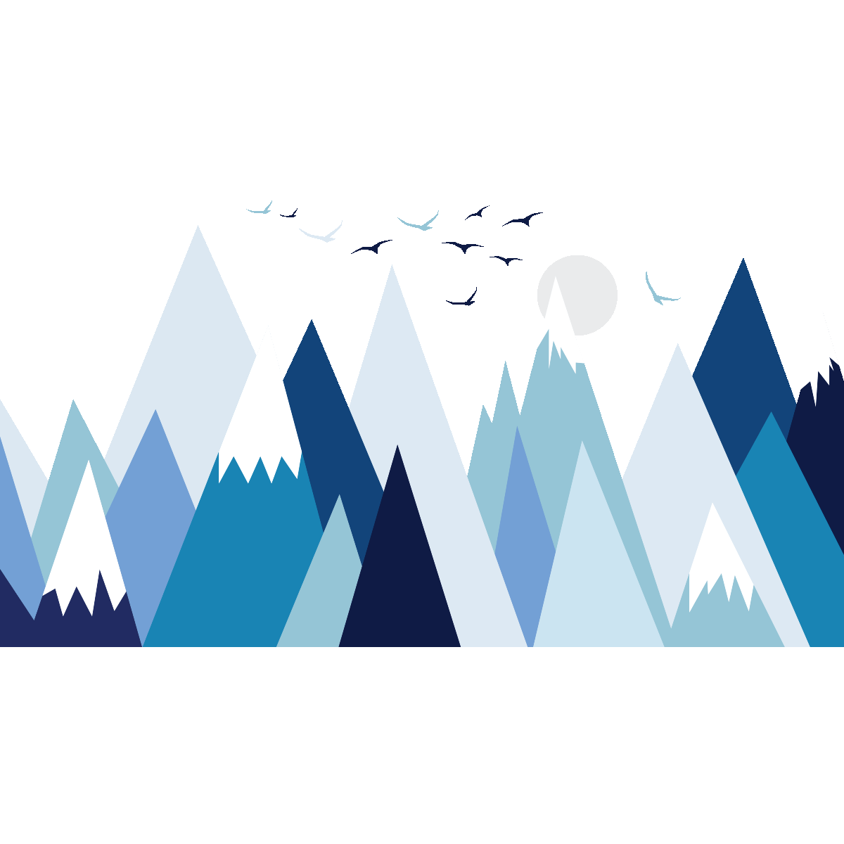 Adesivo bambino di montagna scandinavo suka - Sticker adesivo - adesivi murali - 50x75cm - 2