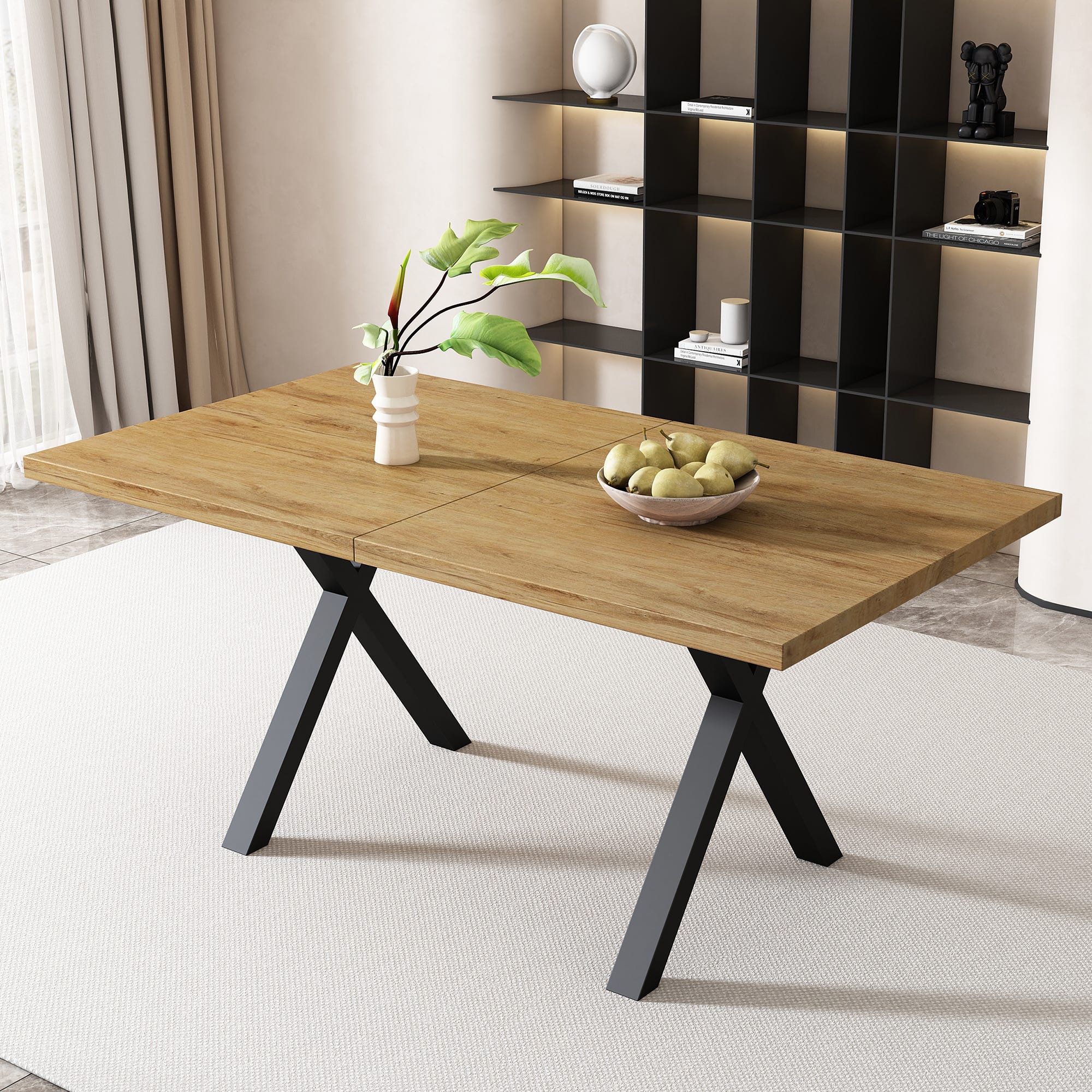 Tavolo Con Gambe Incrociate Cm 140x80h.77 Allungabile Cm 200 Bianco Statuario Art1765 Consegna Gratuita Arredamentishopit Tavolo Con Gambe Incrociate Cm 140x80h.77 Allungabile Cm 200 Bianco Statuario Art1765 Consegna Gratuita Arredamentishopit