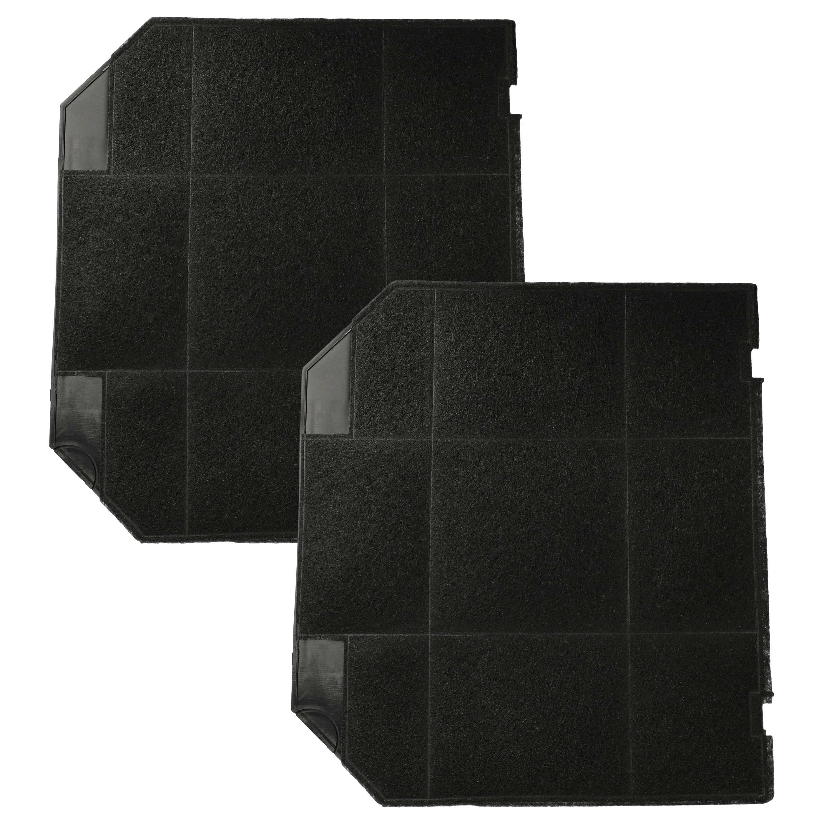 vhbw 2x filtro de carbón activado compatible con AEG DK4390-M, DK4460-M, DK4490-M, DKB3650M, DKB3950M, DIE5960HG, DIK7190HG, DK4360-M campanas cocina