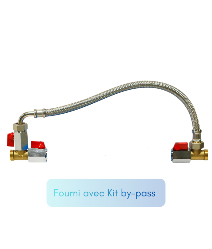 Filtre double Anti-tartre et Anti impuretés avec by-pass - 4