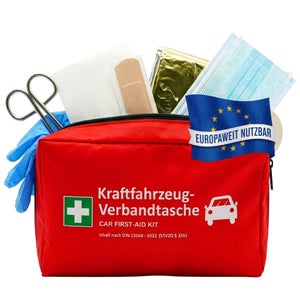 Kit Di Primo Soccorso, Cassetta Metallica A 2 Ripiani Con Vassoio Rimovibile, 23.5x18x20 Cm, Per Emergenze Domestiche - 3