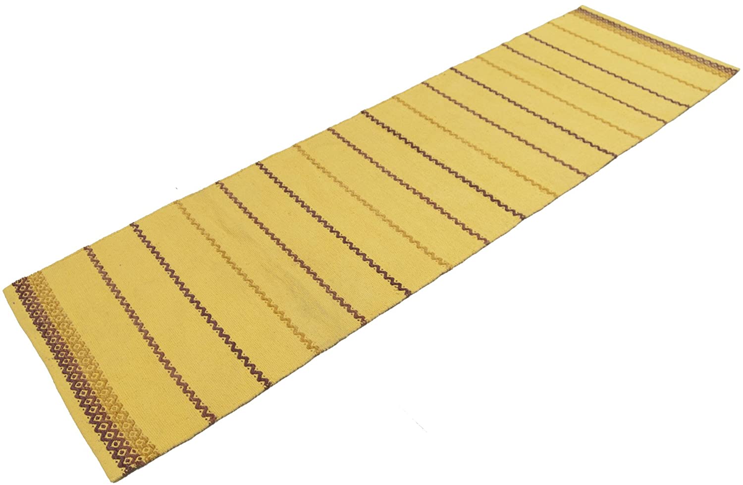 Oryginalny ręcznie tkany dywan orientalny, wymiary: 200x60 cm z certyfikatem autentyczności