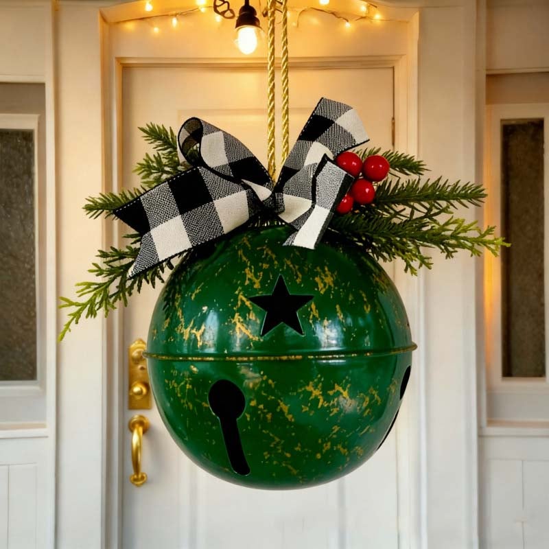 Lot De 3 Cloches Rustiques En Laiton - Décoration Maison, Jardin Et Noël, Tailles L M S