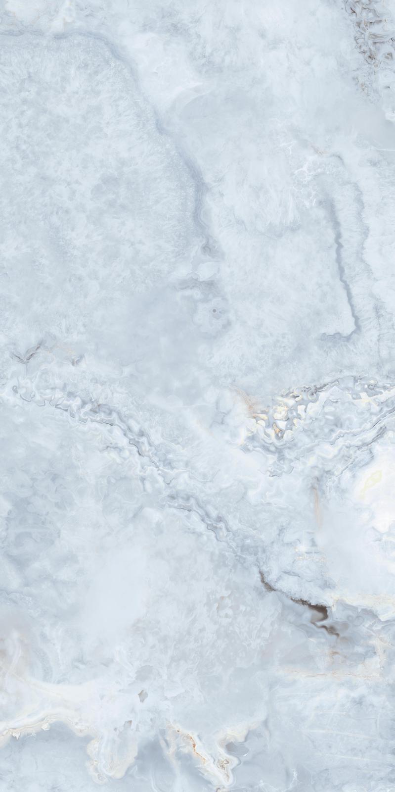 Carrelage sol/mur effet marbre bleu clair ONI POLISHED PEARL Full Lappato int/ext l.120 x L.60 cm CERALUX - 3