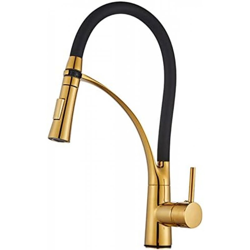 Bateria kuchenna ze stopu cynku, bateria kuchenna ze stopu cynku z wyciąganą wylewką, stop cynku i tytan