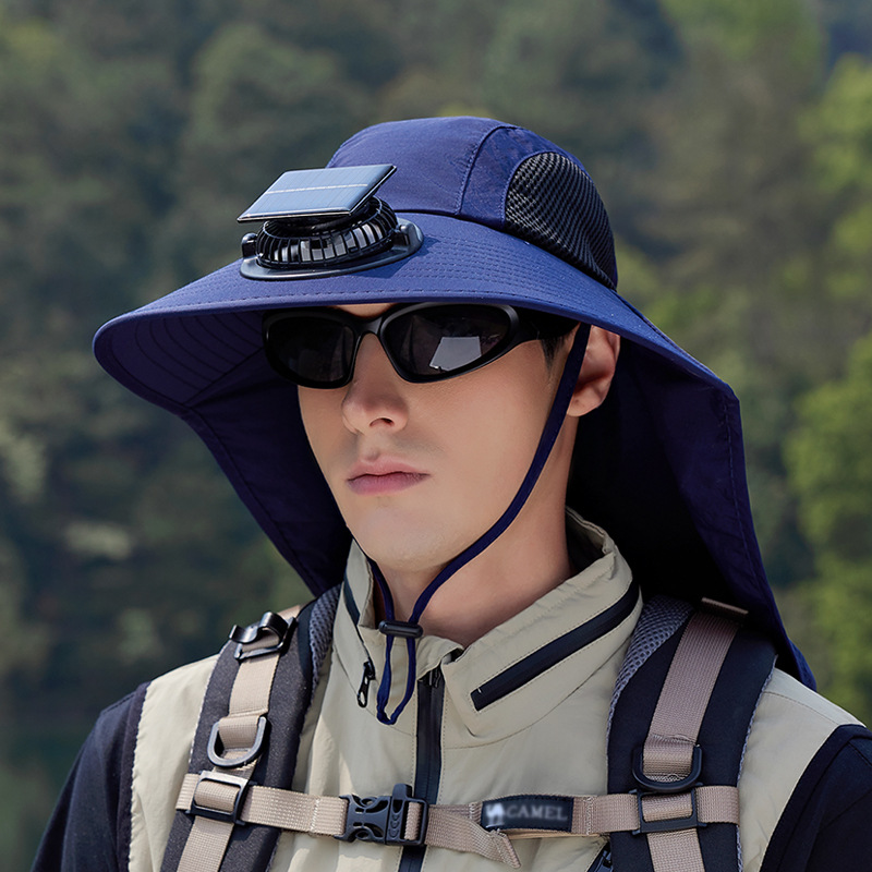 Visiera Cappello Con Ventola Cappello Ventola Ricaricabile Usb