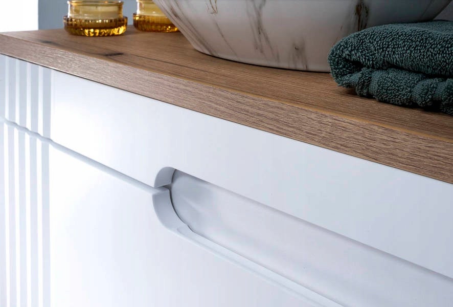 Blat łazienkowy 180 cm dąb Coast Evoke laminowany nowoczesny - 2