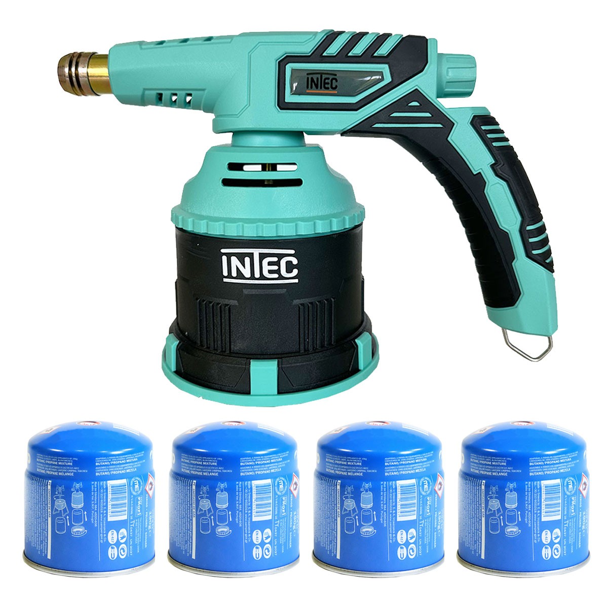 Bruciatore A Soffiaggio Multifunzionale Con Punta A Butano Per - Foto 10